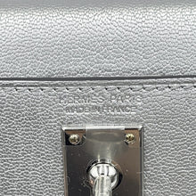 Load image into Gallery viewer, HERMES Mini Kelly Argent Chevre Shamqila