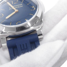 Load image into Gallery viewer, PANERAI Luminor Destro W44mm Stainless Steel Rubber Blue DialPAM01732