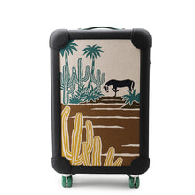 Load image into Gallery viewer, HERMES RMS Rolling Mobility Suitcase Black/Multicolor Toile H Taurillon Clemence