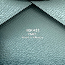 Load image into Gallery viewer, HERMES Calvi Duo Ciel Epsom
