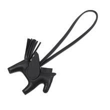 将图像加载到图库查看器中,HERMES Rodeo Pegasus Black Lambskin Swift Leather Size PM