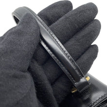 Load image into Gallery viewer, CELINE Triomphe Bezas Claire Black10L063 Calf Leather Size Mini