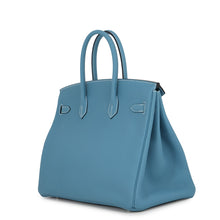 Load image into Gallery viewer, HERMES Birkin New Blue Jean Togo Leather Size 35