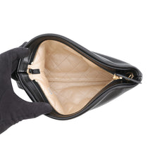 Load image into Gallery viewer, CHANEL CC Logo Pearl ChainClutch Bag BlackAP4613 Shiny Lambskin