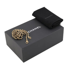 Load image into Gallery viewer, CHANEL CC Logo Pearl ChainClutch Bag BlackAP4613 Shiny Lambskin