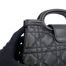 Load image into Gallery viewer, Dior Jolie Top Handle Mini Bag BlackS3123UNJB_M900 Lambskin Faux Pearl