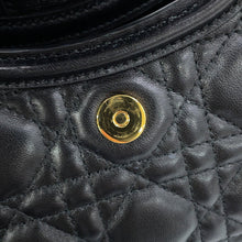 Load image into Gallery viewer, Dior Jolie Top Handle Mini Bag BlackS3123UNJB_M900 Lambskin Faux Pearl