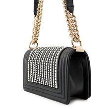 Load image into Gallery viewer, CHANEL Boy Chanel ChainShoulder Bag BlackA67085 Leather