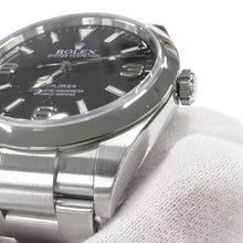 将图像加载到图库查看器中,ROLEX Explorer I W39mm Stainless Steel Black Dial214270