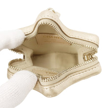 Load image into Gallery viewer, CHANEL Star motif coin purse Gold Lambskin