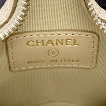 Load image into Gallery viewer, CHANEL Star motif coin purse Gold Lambskin