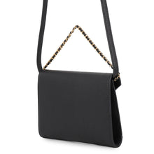 Load image into Gallery viewer, CHANEL Strap Clutch Bag BlackAP5232 Grained Goatskin Leather