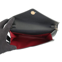 Load image into Gallery viewer, CHANEL Strap Clutch Bag BlackAP5232 Grained Goatskin Leather
