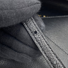 Load image into Gallery viewer, CHANEL Strap Clutch Bag BlackAP5232 Grained Goatskin Leather