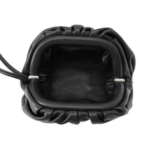Load image into Gallery viewer, Bottega Veneta Kiss Lock Pouch Black577816 Leather