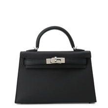 Load image into Gallery viewer, HERMES Mini Kelly 2 Outside Black Epsom