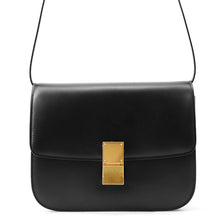 Load image into Gallery viewer, CELINE Classic Box Shoulder Bag Black164173DLS Leather Size Medium