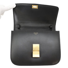 Load image into Gallery viewer, CELINE Classic Box Shoulder Bag Black164173DLS Leather Size Medium