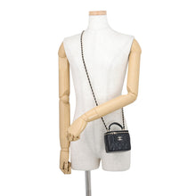 Load image into Gallery viewer, CHANEL Matelasse Chain Vanity BlackAP2198 Lambskin Size Small