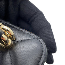Load image into Gallery viewer, CHANEL Matelasse Chain Vanity BlackAP2198 Lambskin Size Small
