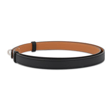 Load image into Gallery viewer, HERMES Kelly Belt Size 18 Black Epsom