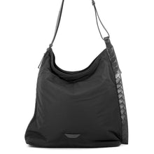 Load image into Gallery viewer, Bottega Veneta Crossboard Hobo Bag Black776221VCQGC8803 Nylon Leather