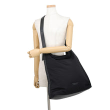 Load image into Gallery viewer, Bottega Veneta Crossboard Hobo Bag Black776221VCQGC8803 Nylon Leather