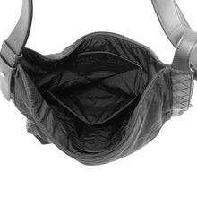 Load image into Gallery viewer, Bottega Veneta Crossboard Hobo Bag Black776221VCQGC8803 Nylon Leather