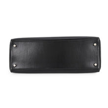Load image into Gallery viewer, HERMES Kelly Retourne Black Box Calf Leather Size 35