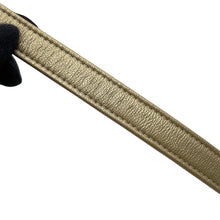 Load image into Gallery viewer, CHANEL Square-shaped Matelasse Chain Shoulder Bag Champagne Gold Lambskin