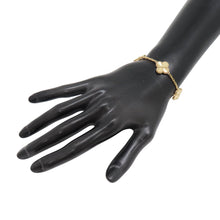 Load image into Gallery viewer, Van Cleef & Arpels Vintage Alhambra Bracelet 5 motifs guillocheVCARP3JK00 18K Yellow Gold