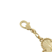Load image into Gallery viewer, Van Cleef & Arpels Vintage Alhambra Bracelet 5 motifs guillocheVCARP3JK00 18K Yellow Gold