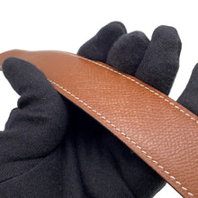 Load image into Gallery viewer, HERMES Constance Belt Reversible Size 85 Gold/Chocolat Epsom Swift Leather