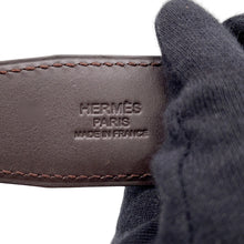 Load image into Gallery viewer, HERMES Constance Belt Reversible Size 85 Gold/Chocolat Epsom Swift Leather