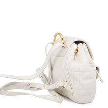 Load image into Gallery viewer, Dior Macrocannage Caro Backpack Latte WhiteM6302UNOZ_M030 Lambskin Size Small