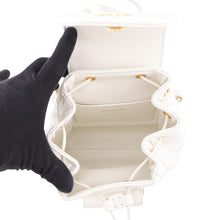 Load image into Gallery viewer, Dior Macrocannage Caro Backpack Latte WhiteM6302UNOZ_M030 Lambskin Size Small
