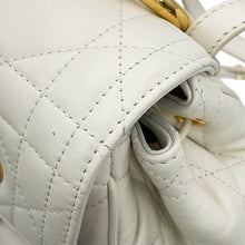 Load image into Gallery viewer, Dior Macrocannage Caro Backpack Latte WhiteM6302UNOZ_M030 Lambskin Size Small