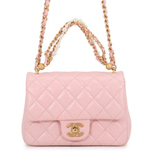 Load image into Gallery viewer, CHANEL Mini Matelasse ChainShoulder Bag PinkAS4384 Calf Leather Size 18
