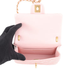 Load image into Gallery viewer, CHANEL Mini Matelasse ChainShoulder Bag PinkAS4384 Calf Leather Size 18