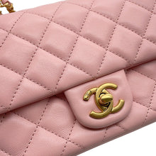 Load image into Gallery viewer, CHANEL Mini Matelasse ChainShoulder Bag PinkAS4384 Calf Leather Size 18