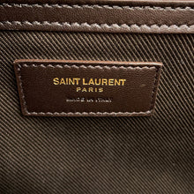 Load image into Gallery viewer, SAINT LAURENT PARIS Monogram 72H Duffle Travel Bag Brown582141 PVC Calf Leather
