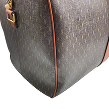 将图像加载到图库查看器中,SAINT LAURENT PARIS Monogram 72H Duffle Travel Bag Brown582141 PVC Leather