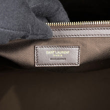 将图像加载到图库查看器中,SAINT LAURENT PARIS Monogram 72H Duffle Travel Bag Brown582141 PVC Leather