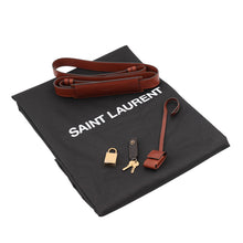 将图像加载到图库查看器中,SAINT LAURENT PARIS Monogram 72H Duffle Travel Bag Brown582141 PVC Leather
