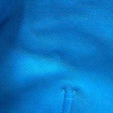 Load image into Gallery viewer, BALENCIAGA LEOPOLDA Tote Bag Blue789817 Satin Leather Size XL