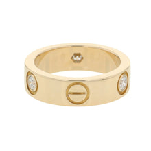 Load image into Gallery viewer, CARTIER Love Ring Diamond Size 47/#7/ClassicB4032447/B4032400 18K Yellow Gold