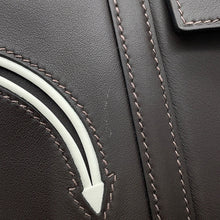 Load image into Gallery viewer, HERMES Picotin Lock Go Team Ebene Swift Leather Felt Size PM