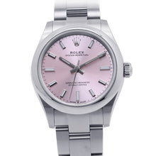 将图像加载到图库查看器中,ROLEX Oyster Perpetual W31mm Stainless Steel Pink Dial277200