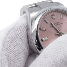 将图像加载到图库查看器中,ROLEX Oyster Perpetual W31mm Stainless Steel Pink Dial277200