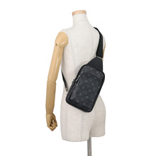 将图像加载到图库查看器中,LOUIS VUITTON Avenue sling bag NoirM47137 Monogram Eclipse Size PM